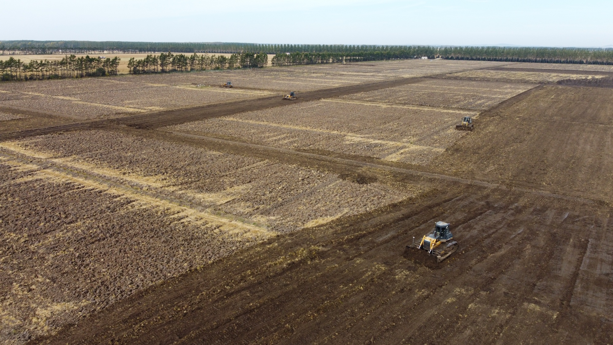 聚焦北大荒|庆丰分公司:万亩格田改造 激活黑土新动能